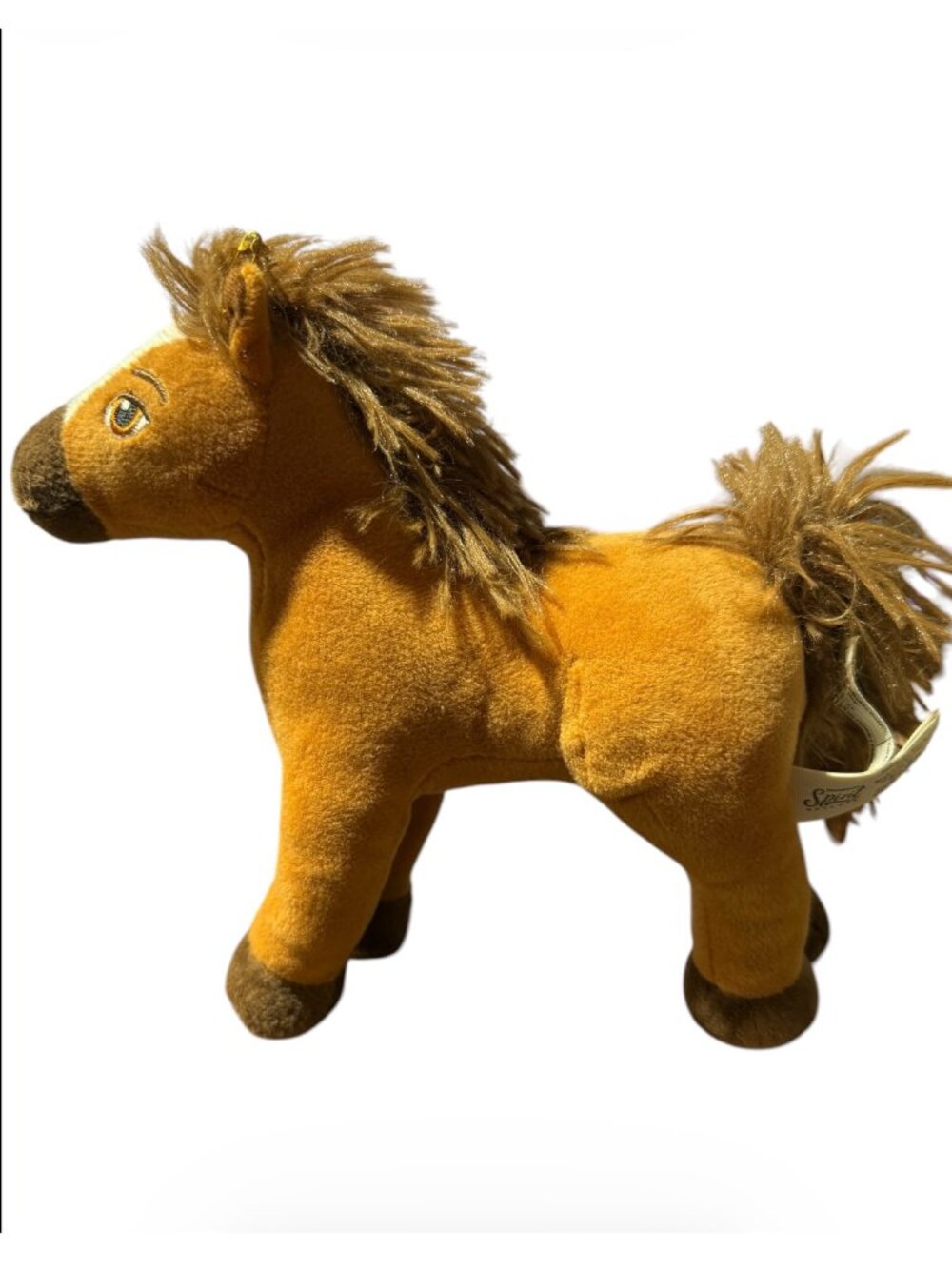 2021 Dreamworks Spirit Riding Free Horse Plush 8" Brown Stuffed Toy